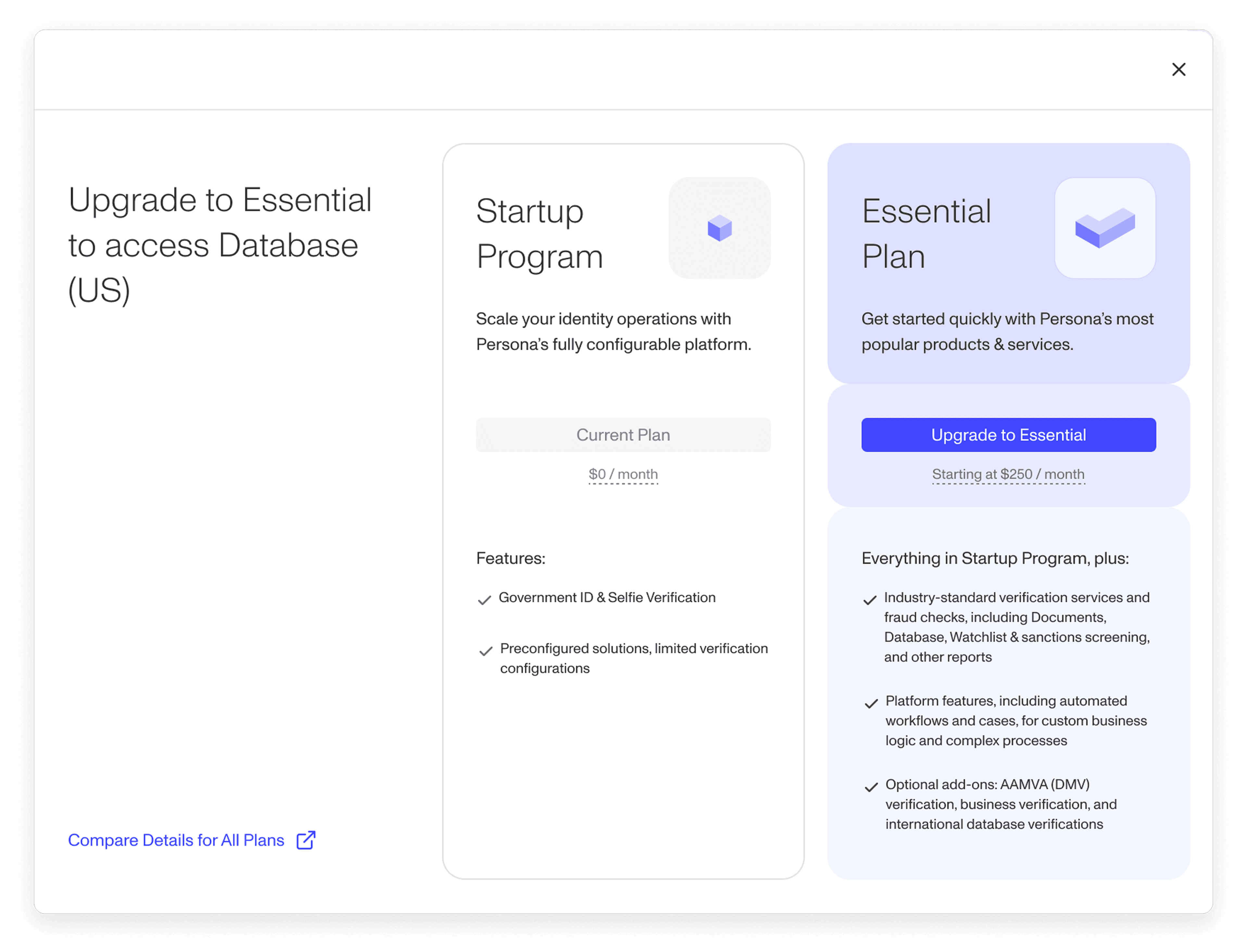 Reworked self-serve flow with improved value propositions